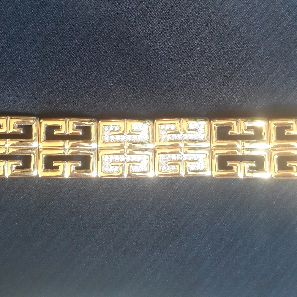 Gorgeous Signed Vintage Givenchy Statement Bracelet